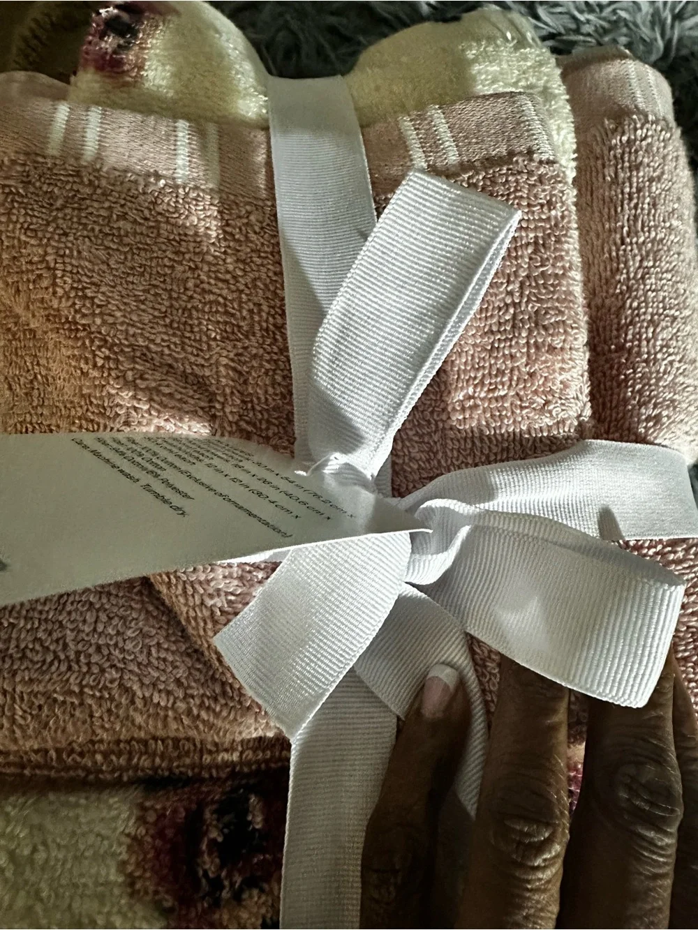 Set of 6 Target Pink Floral Bath Towel